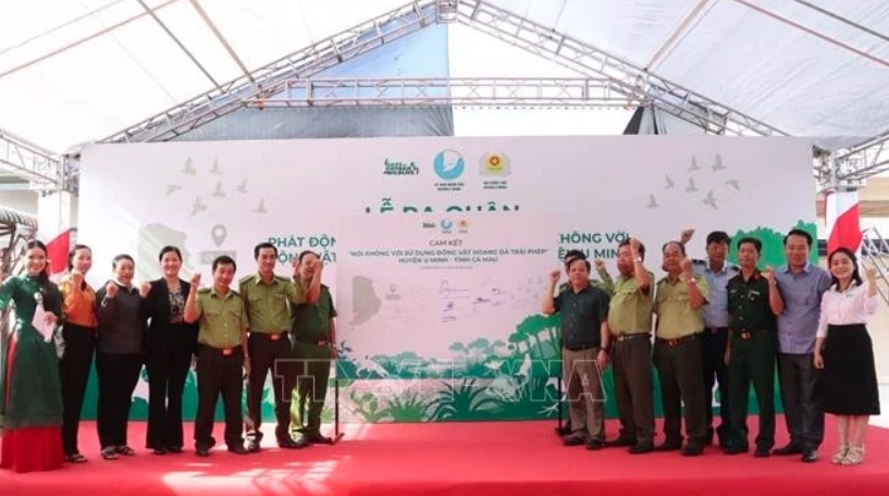 Ca Mau takes stand against illegal wildlife use